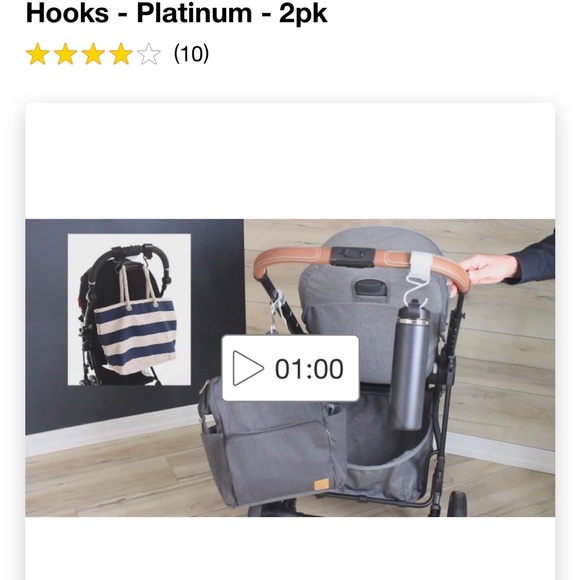 Buggygear Stroller Hooks - Picture 3 of 5